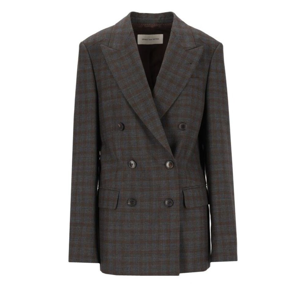 Dries Van Noten Women “Barrysta” Double-Breasted Blazer